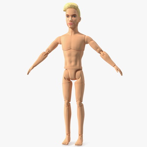 Barbie Ken GTD90 T-pose Fur 3D