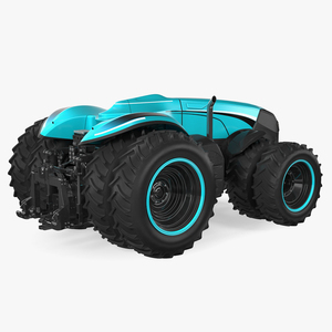 3D Self-Driving Drone Tractor