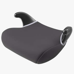 Booster Car Seat Black 3D