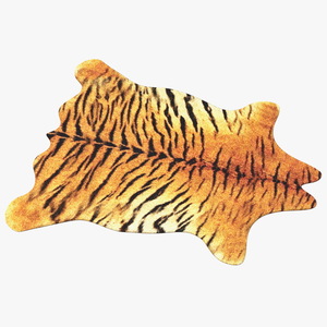 Tiger Hide Rug 3D model