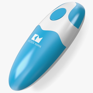 3D Cordless Electric Can Opener Kitchen Mama Blue