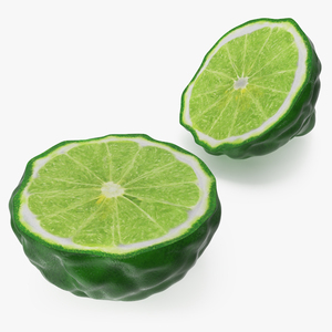 Half Bergamot Fruit 3D model