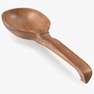 3D Wooden Sauna Ladle model