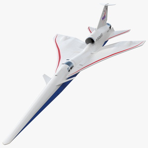 Lockheed Martin X-59 QueSST 3D