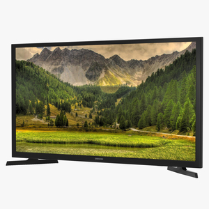 3D model Samsung LED J4000 Series TV 32 inch