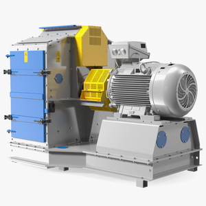 High Speed Hammer Mill 3D