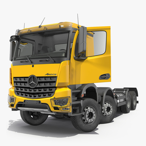 Mercedes Benz Arocs 8X8 Cab Chassis Rigged 3D