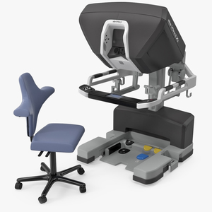 3D Surgeon Console Da Vinci XI with Chair model