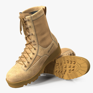 Belleville 795 Desert Waterproof Insulated Combat Boot 3D model