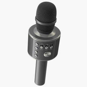 Wireless Bluetooth Mic for Karaoke 3D model