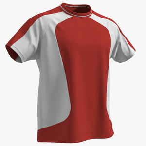 3D Sport Team Jersey Shirt model