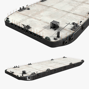 DAMEN Stan Pontoon Barge 3D model