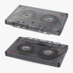 3D TDK D90 Cassette Tape