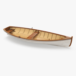 Whitehall Rowboat 3D