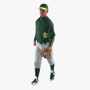 3D model Baseball Player Rigged Generic