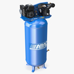 3D Vertical Piston Air Compressor by ABAC model