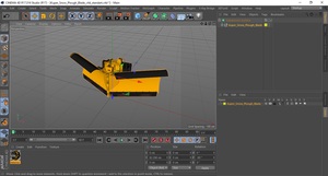 3D Kuper Snow Plough Blade model