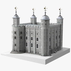 3D model Medieval Castle