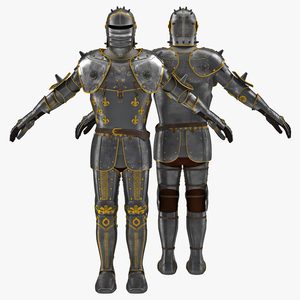 Medieval Suit of Armor 3D