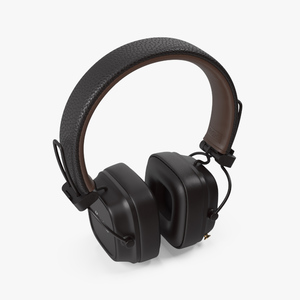 3D model Marshall Headphones Brown