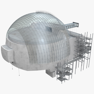 The Sphere Movie Theatre 3D model