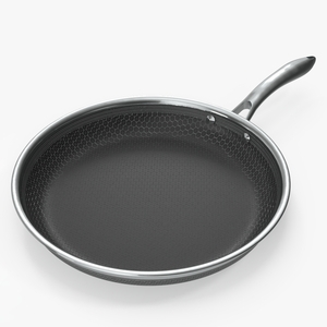 3D model HexClad Hybrid Nonstick Pan 12-inch