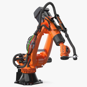 Ultra Robot Arm KUKA KR FORTEC Rigged 3D