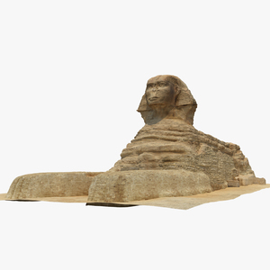 3D model Great Sphinx of Giza