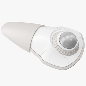 Trackball Mouse White Color 3D