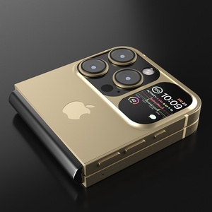 Apple iPhone Flip Closed Luxe Gold 3D model