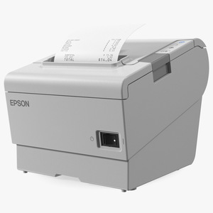 3D model OmniLink TM T88VI DT2 Thermal POS Printer with Integrated PC