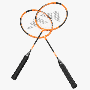 3D Badminton Racket Adidas model