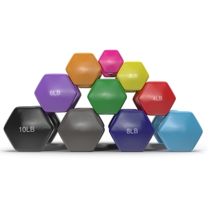 3D model Dumbbell Weights Set