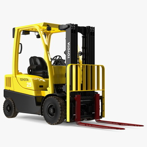 Toyota Core Electric Forklift 3D model