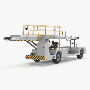 TLD Aircraft Baggage Belt Loader 3D