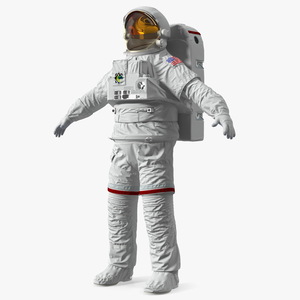 3D Astronaut Suit with Helmet