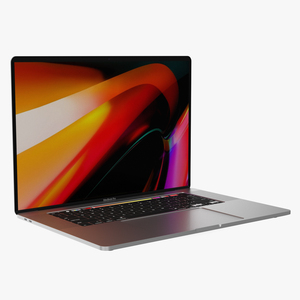 3D model Apple Macbook Pro 16 inch Grey