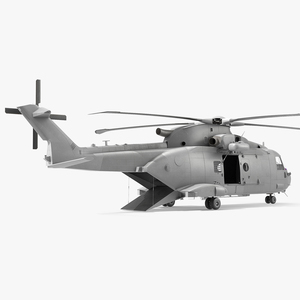 3D model Multipurpose Medium Transport Helicopter