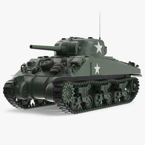 3D model M4 Sherman Tank