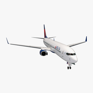 Boeing 737 900 with Interior Delta Air Lines 3D model