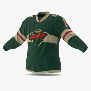 3D Jersey Minnesota Wild