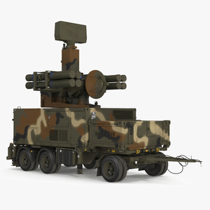 Missile Launch System Crotale NG 3D