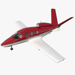 3D Cirrus Vision sf50 Light Jet model