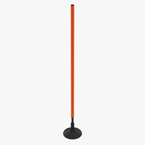 3D Slalom Pole With Base