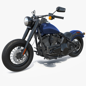 3D Softail Motorcycle Generic