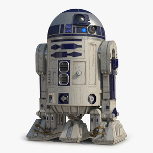 R2 D2 Rigged 3D