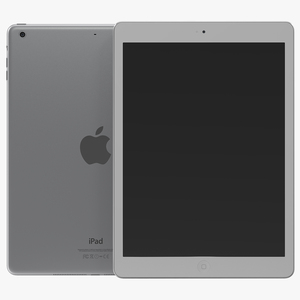 3D model iPad Air Silver