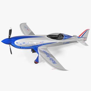 Rolls Royce ACCEL Electric Aircraft Rigged 3D