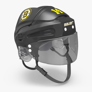 Hockey Helmet Boston Bruins 3D