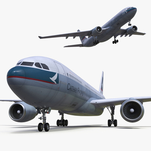 3D model Cathay Pacific Airbus A330-200